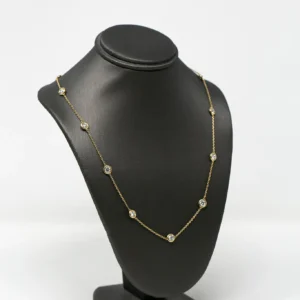 Diamond By The Yard Necklace