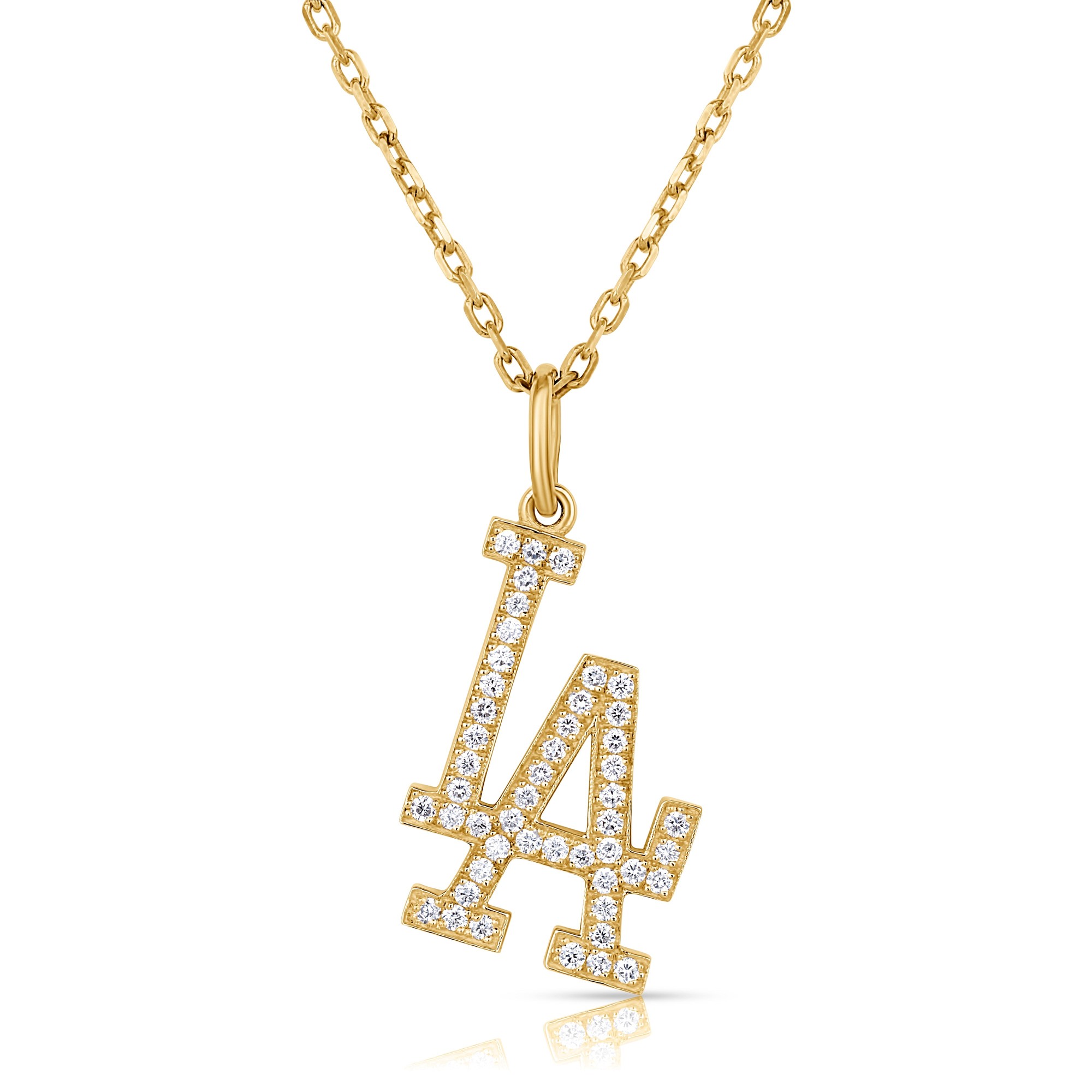 Natural Diamond LA Pendant