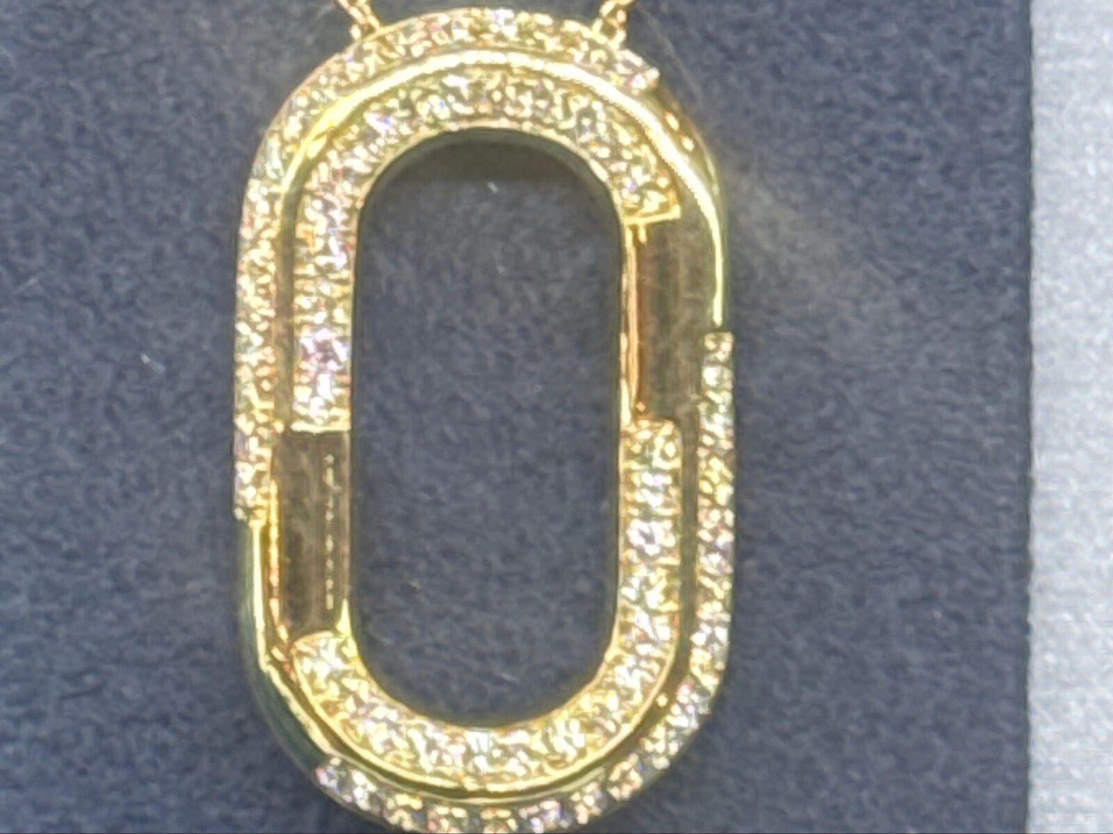 Oval Diamond with Halo In Yellow Gold