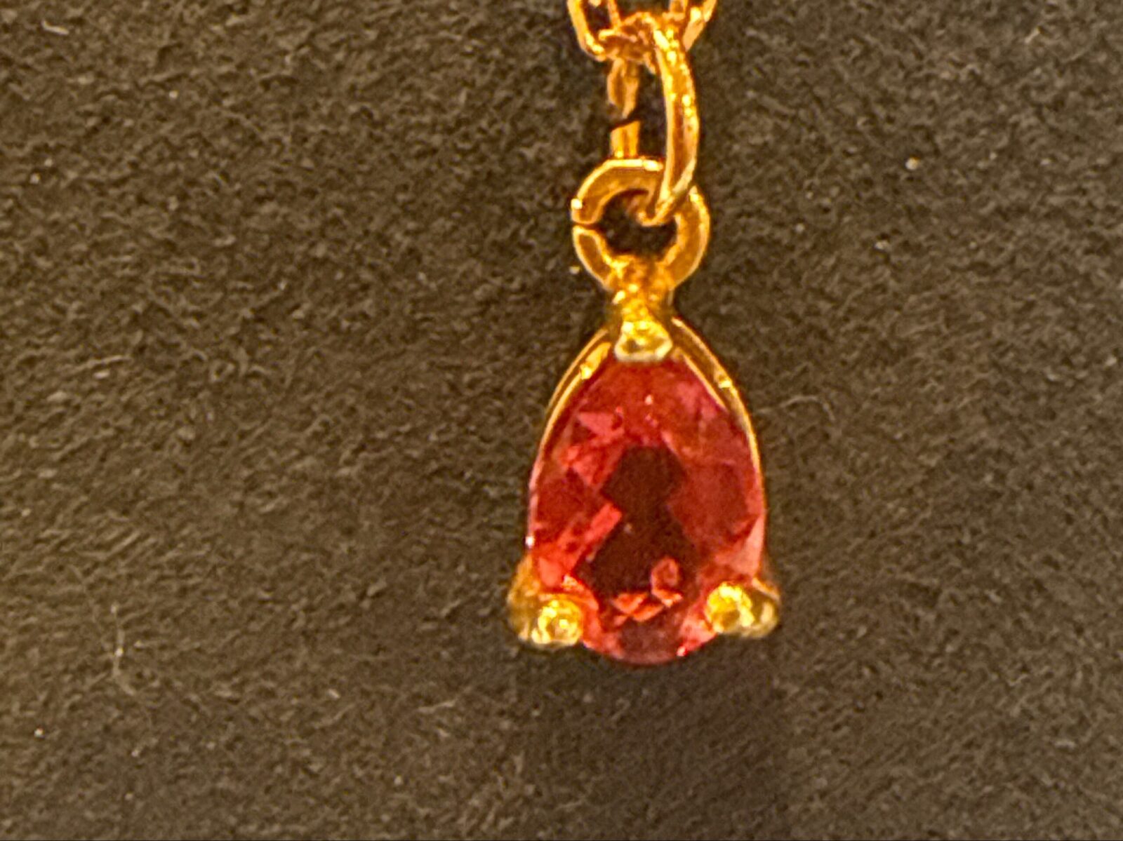 Pink Tourmaline Pear Shape In Rose Gold