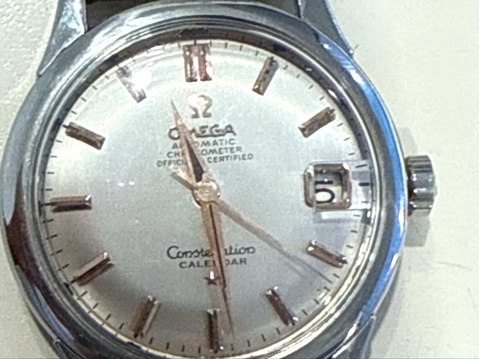 1960s Omega Auto Date Men’s Watch.37mm -sk098