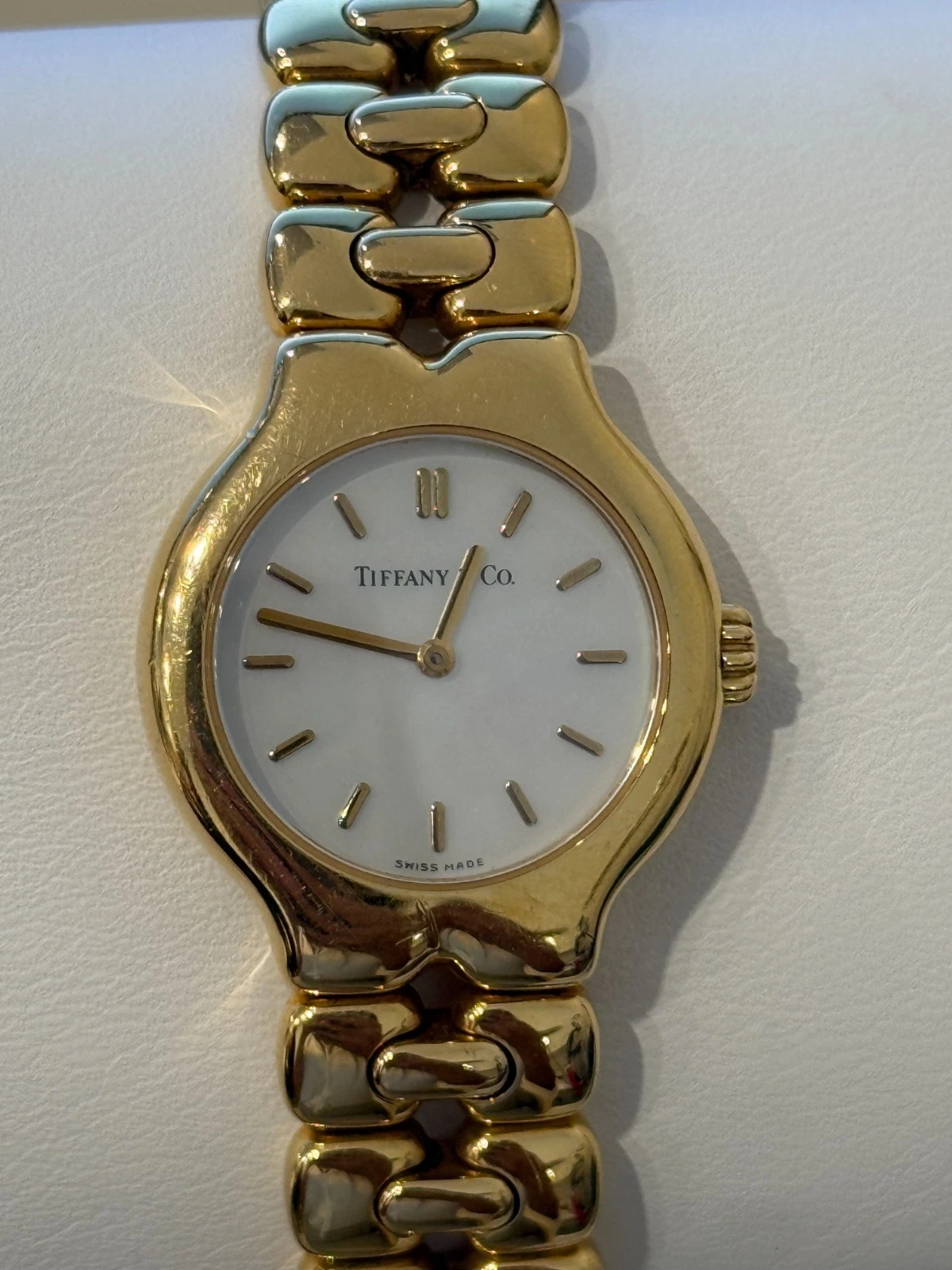 Tiffany Tesoro Watch in Yellow Gold