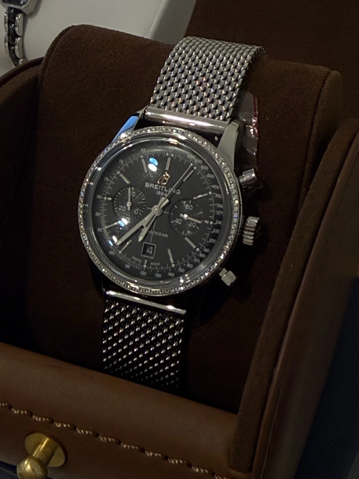 Breitling Transocean Chronograph Watch
