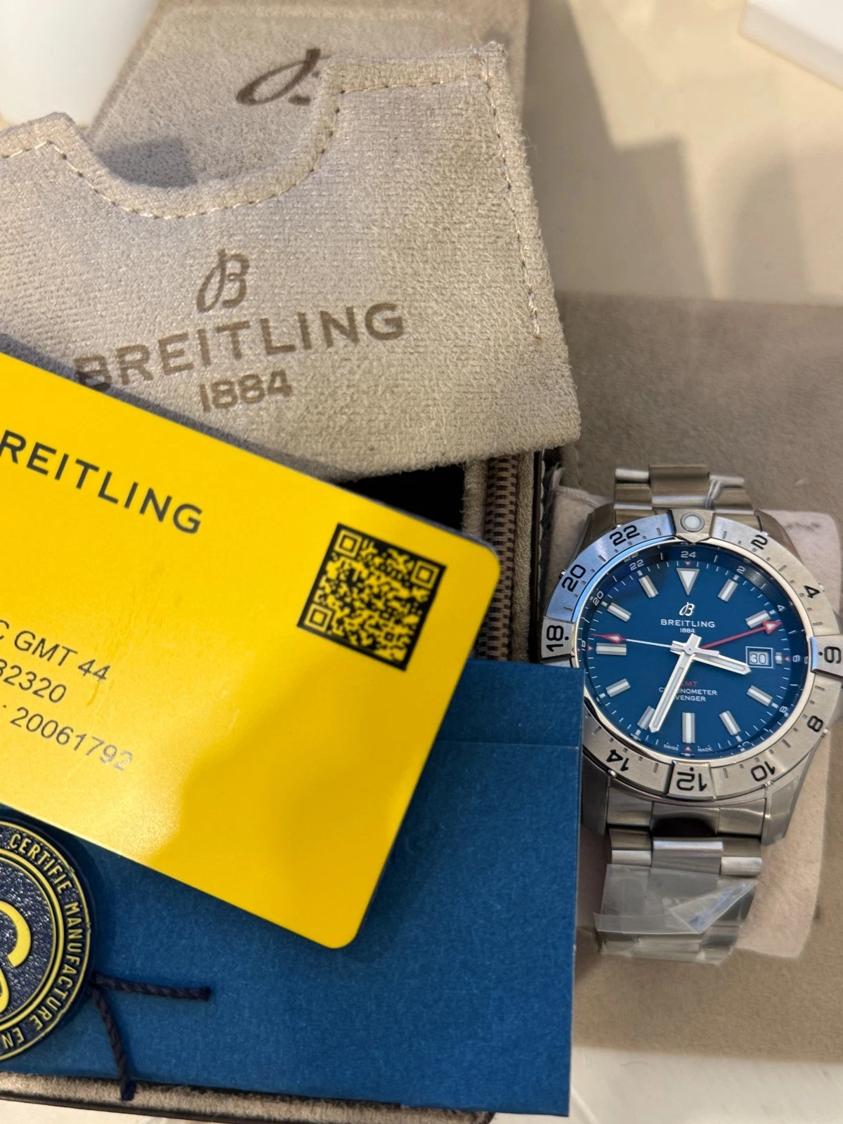 Breitling Avenger GMT Watch