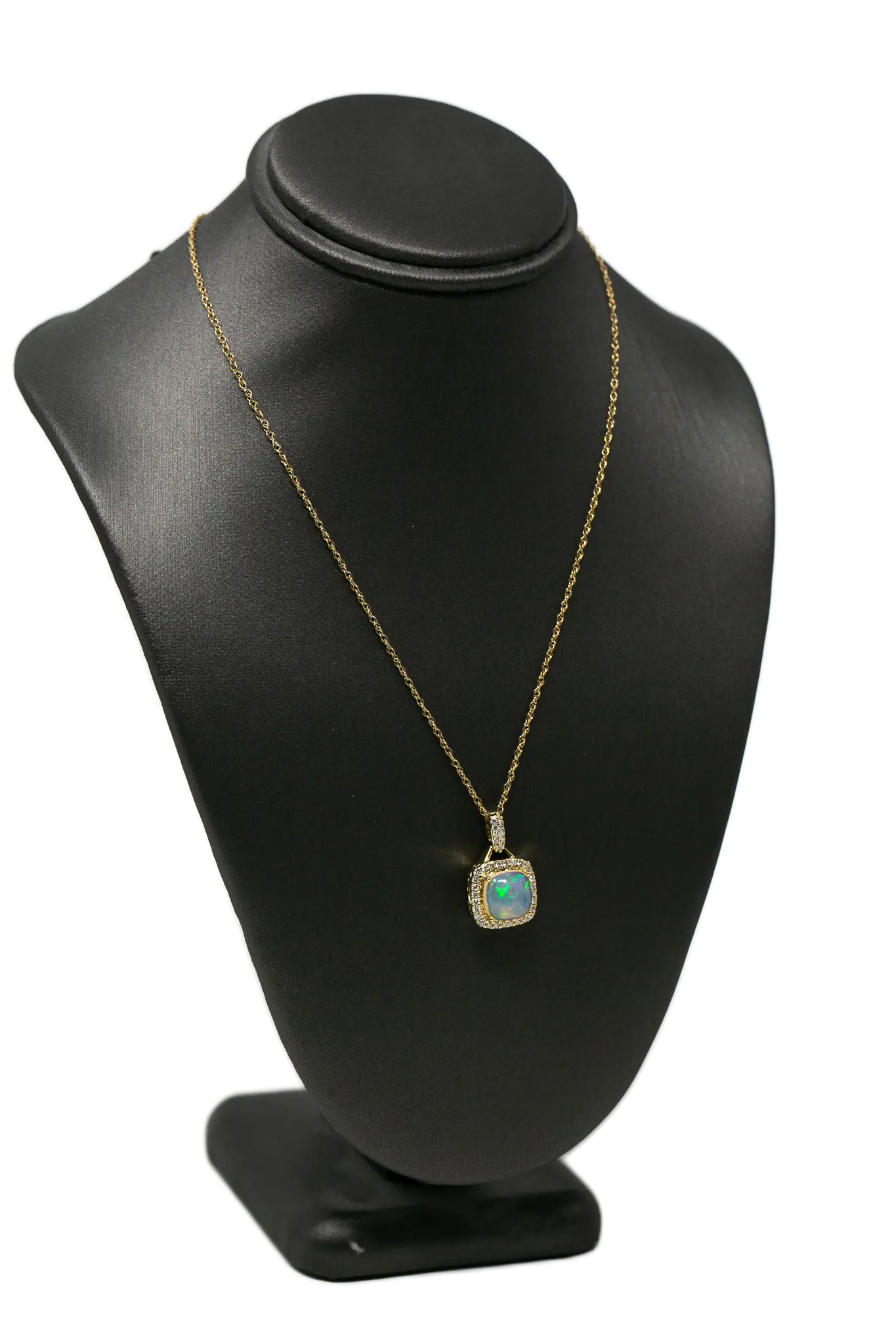 Opal Pendant Necklace