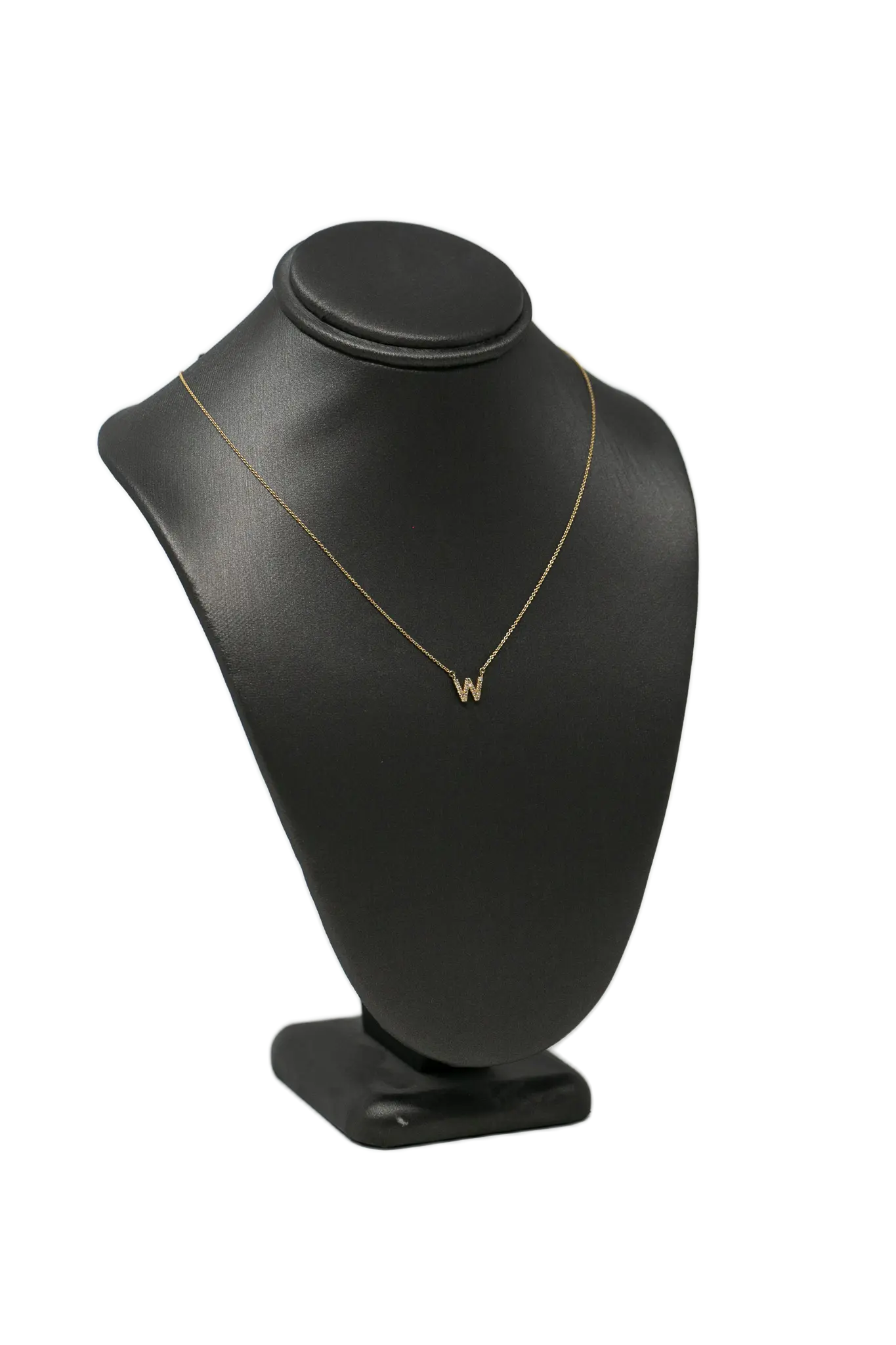 W Shape Diamond Necklace